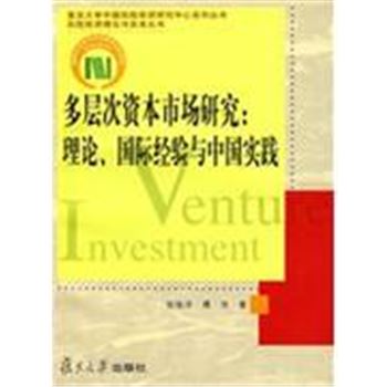 多层次资本市场研究-理论、国际经验与中国实践-风险投资理论与实务丛书
