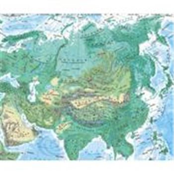 世界分洲挂图.北美洲