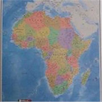 世界分洲挂图.非洲